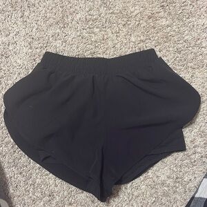 Black shein shorts